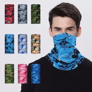 9 Bandanas Escudo Cara Cubre Boca Cuello Nariz Proteccion