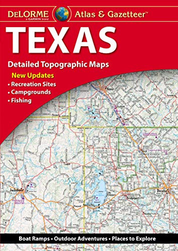 Book : Delorme Atlas And Gazetteer Texas - Delorme