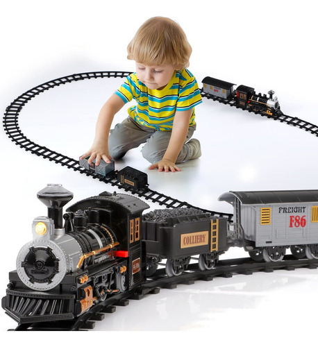 Tren De Juguete Lucky Doug  Eléctrico Para Niños,  De Na Tjg