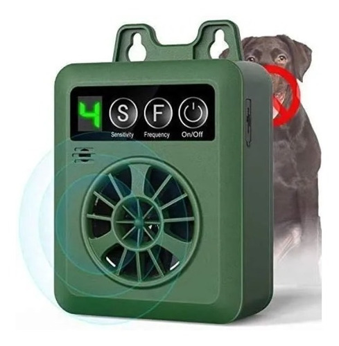Dispositivo Ultrasonico Antiladridos Recargable Para Perro