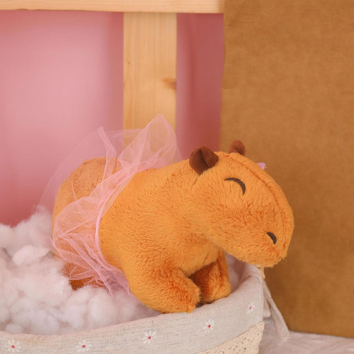 Carpincho De Juguete, Lindo Animal De Peluche Falda Corona