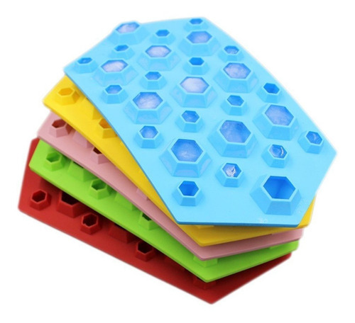 Diamonds Gem Cool Juego 3 Mold Silicona Para Hacer Hielo