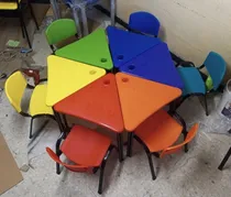Comprar Juego De 6 Mesas Y Sillas Infantiles Para Colegios Y Jardin