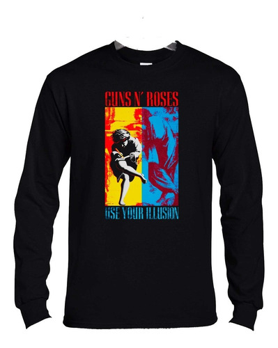 Guns N Roses Use Your Illusion. Manga Larga Rock Abominatron