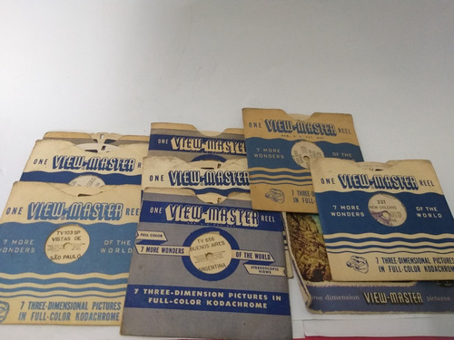 Discos View Master Para Visor Antigos Usa
