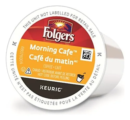Folgers Morning Cafe K-cup Capsulas De Cafe 30 Capsulas K-cu
