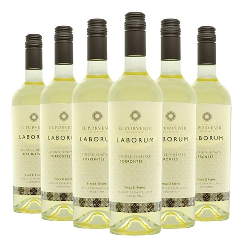 Vino El Porvenir Laborum Torrontes Caja X 6 X 750ml.