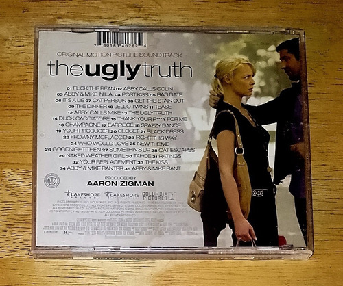 The Ugly Truth Original Motion Picture Soundtrack Cd (Usado)