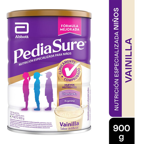 Pediasure Vainilla Polvo Lata X 900gr