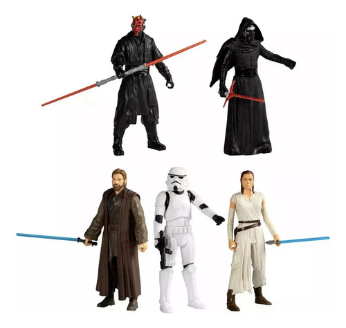Star Wars Pack 5 Figuras Batalla Galactica Hasbro