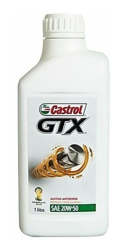 1 Oleo Castrol Gtx Antiborra 20w50 Api Sl C/nf