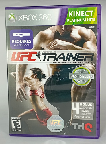 Xbox 360 Kinect - Ufc Training - Juego Fisico Original (Usado)