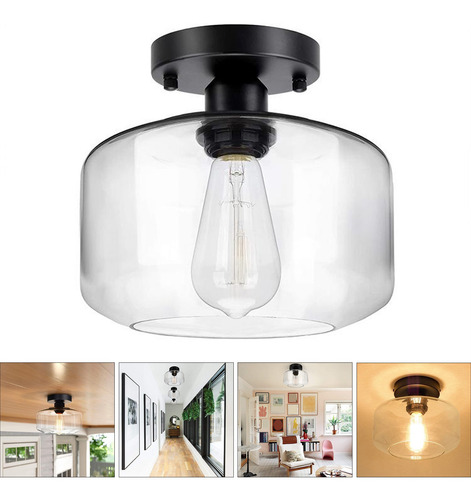 Semi Flush Mount Ceiling Light, Ceiling Light Fixture,