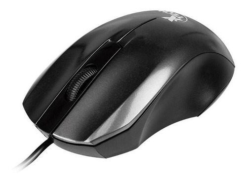 Xtech Mouse Wired Ergonómico Óptico De 3 Botones Usb Xtm-185 Color Negro