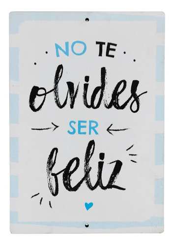 Carteles De Frases Decorativos Vintage Set X 5 Unidades