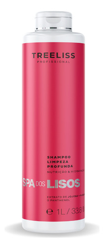  Shampoo Limpeza Profunda Spa Dos Lisos 1l Tree Liss