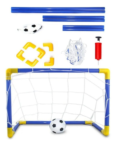 Arco De Fútbol Niños Set Infantil Cancha De Futbol 61cm