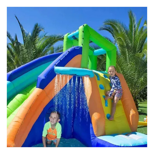 Inflable Acuatico Tobogan Splash And Slide Msi