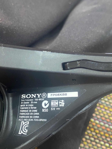 Imagen 7 de 7 de Lentes Sony 3d Nuevos Para Tv Sony Modelo Br-250