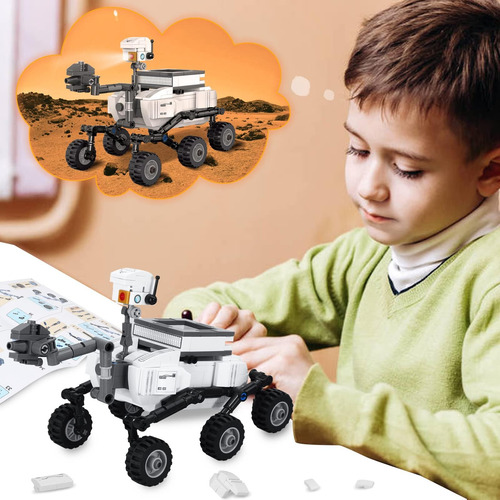 Finebely Mars Rover Space Explorer Kit De Construcción 229 P