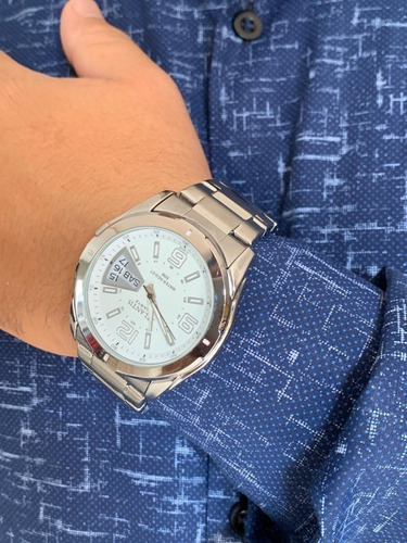 Relógio Masculino Atlantis Elegance Original Luxo G3121