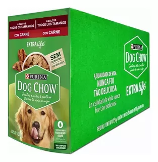 Sache Dog Chow Carne Purina Caixa C/ 15