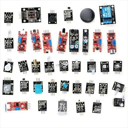 Kit 37 Sensores Arduino, Pic, Rapberry, Se Incluye Caja!