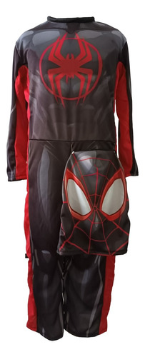 Disfraz Spiderman Miles Morales Hombre Araña Orig Newtoys
