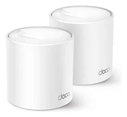 Roteador mesh Deco X50 com 2 unidades