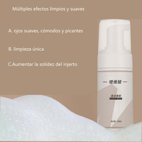 3 Piezas 3d 0.07d 12,13 Y 14mm Pestañas Postizas Y Extensiones De Pestañas Lash Espuma Shampoo Limpiadora Blister Pestañas Yooty 3d Tipo Y False Eyelashes & Extensions Y Extensiones De Pestañas