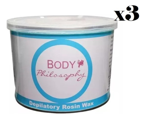 Cera Depilatoria En Lata Bodyphilosophy 500g