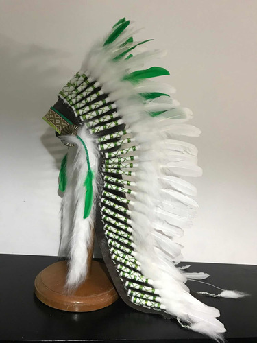 Vincha De Indio Cacique Americano Penacho Coachella