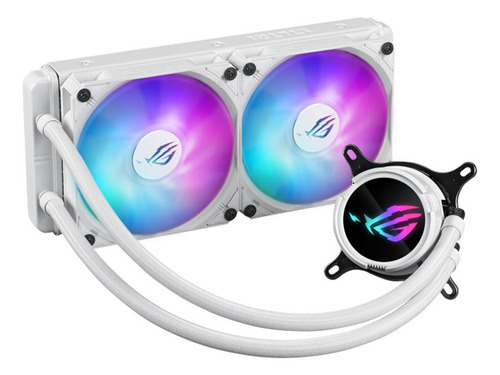 Water Cooler Asus Rog Strix Lc Iii Branco Argb 240mm