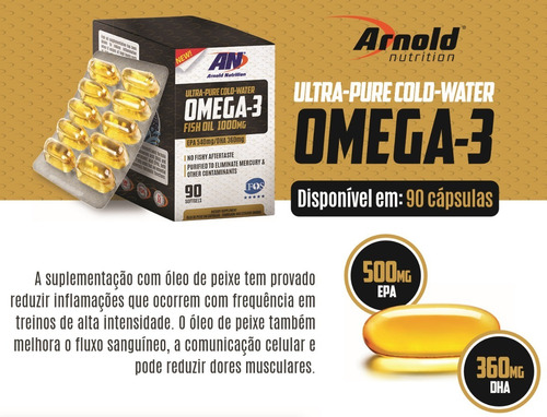Cafeína Vivamil + Omega-3 Arnold Importado - Memória Ativa
