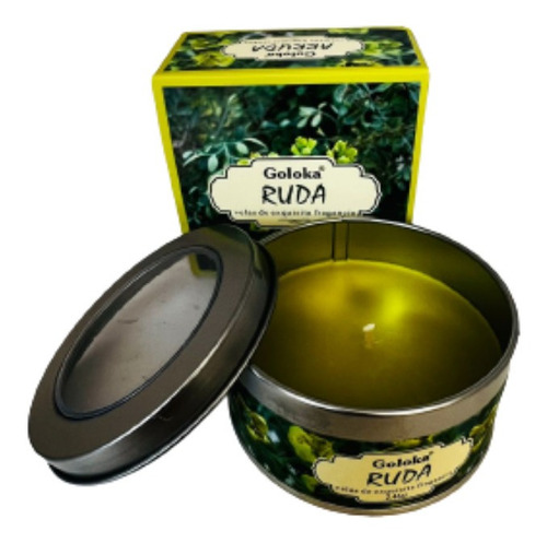 Vela Aromática Ruda - Goloka