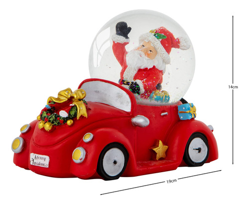 Globo Musical De Navidad Con Cascabeles Y Luces Led Cambiant