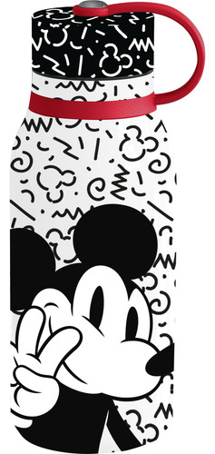 Stor Botella De Acero Inoxidable Aislada 330 Ml Mickey Vibes