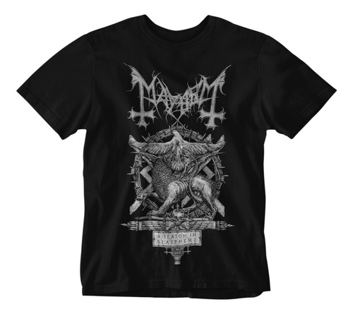 Camiseta Black Metal Mayhem  C3