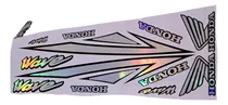 Comprar Calcos Tornasoladas Estéticas Honda Wave Nf Vinilo Vehicular