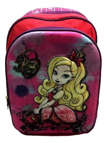 Mochila G De Costas 3d Ever After High 17x Sestini