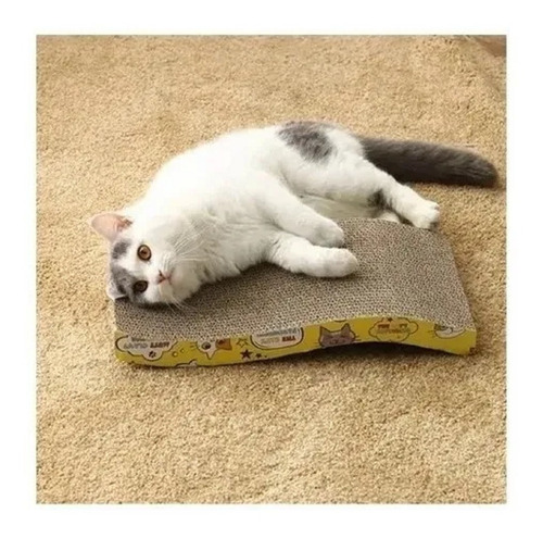 Imagen 5 de 6 de Rascador Gato Cartón Corrugado Rascador Para Gatos Gimnasio
