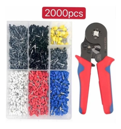 Alicate Prensa Terminal Conjunto Kit De 2000pcs