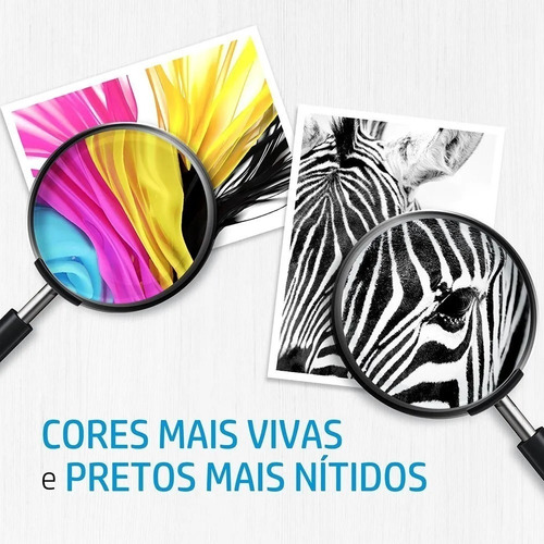 Kit Cartucho Original Hp 664 Xl Preto E 664 Xl Color P 3776