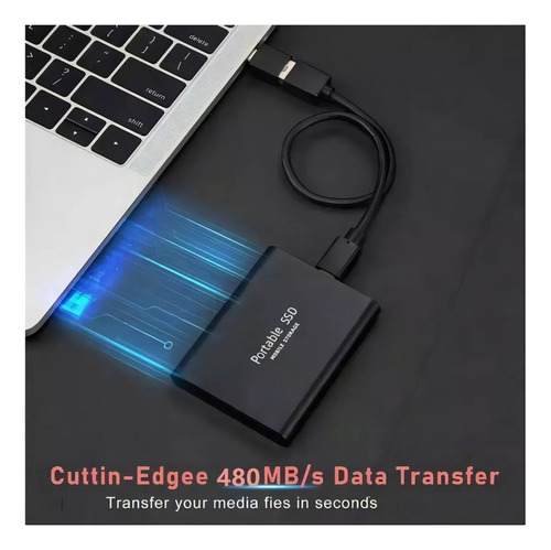 Disco Duro Externo Ultra Alta Velocidad M.2 Ssd 30tb Negro