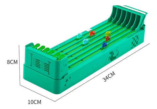 Juego De Carreras De Caballos Electrico Portatil 6 Caballos