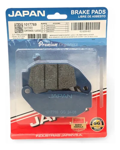 comprar Balatas Traseras Hero Hunk 160 R\u002F Hunk 190r