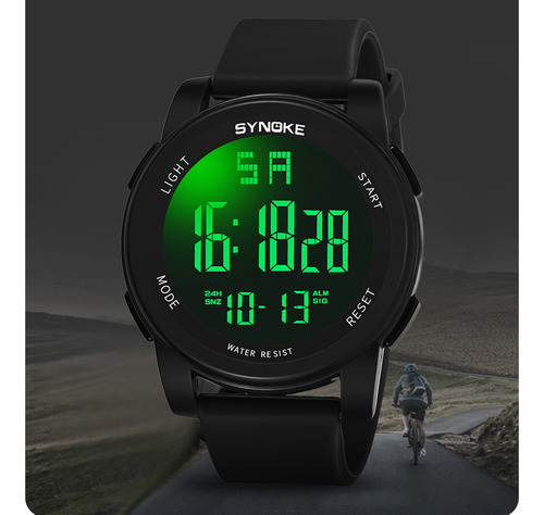 A Reloj Digital Impermeable Con Retroiluminación Luminosa