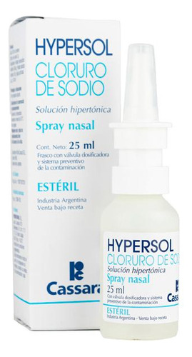 Hypersol Spray Nasal 25 Ml
