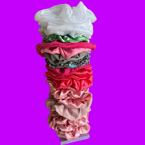 Scrunchies Moñeras Set De 6 Moñeras Variadas