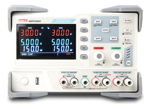 Uni-t Fuente Alimentación Dc 5a Lineal Programable Udp3305c